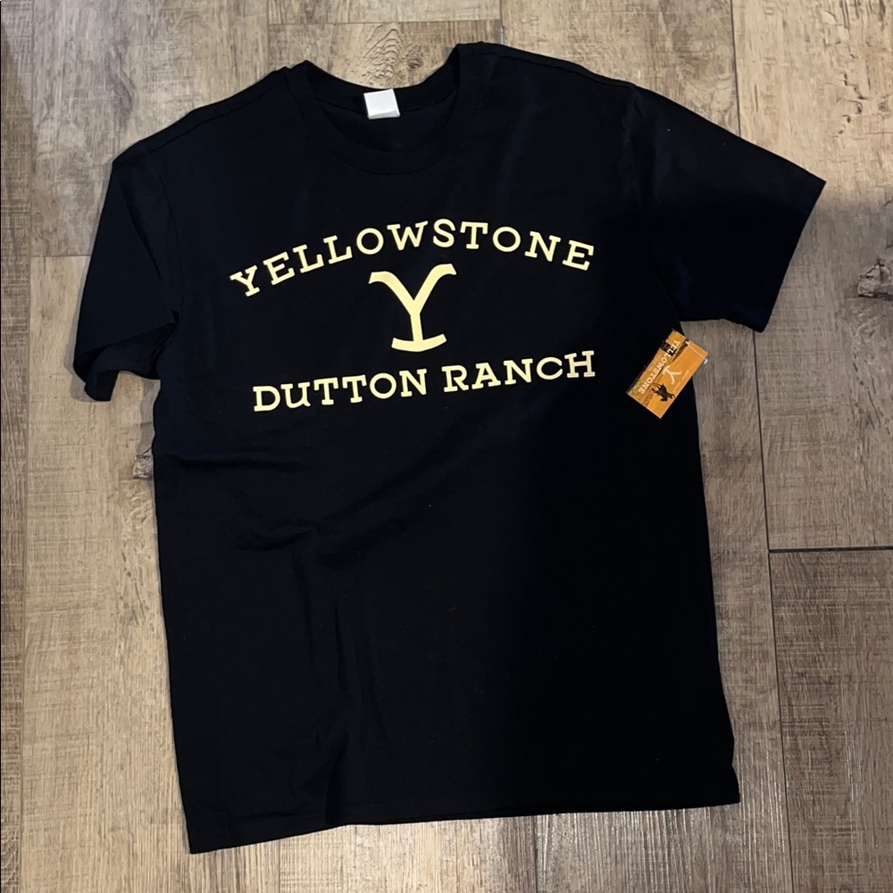 Yellowstone Dutton Ranch Black T-Shirt